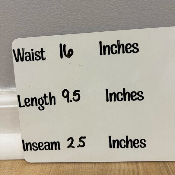 Abercrombie & Fitch Women’s White Denim Jean Short Shorts Size 27” 2 - Picture 3 of 5